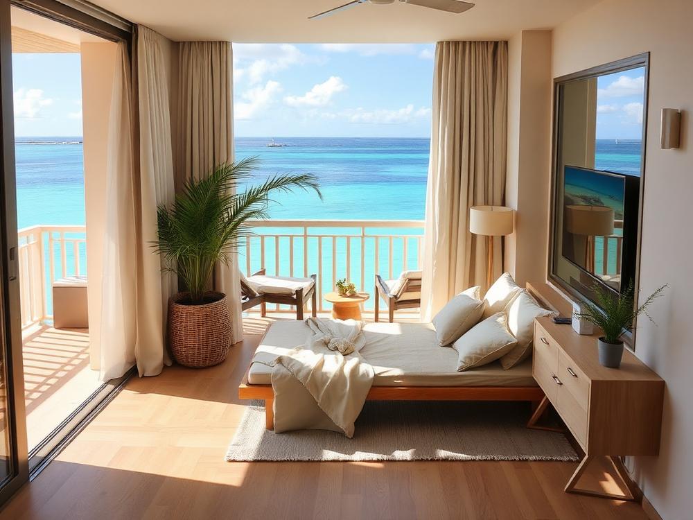 Appartement vue baie turquoise — Sainte-Anne, Martinique